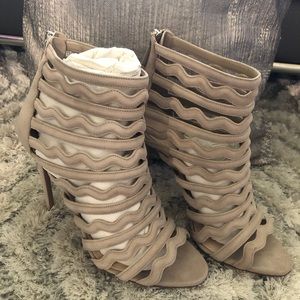 Prada Women's Cage Platform Sandals